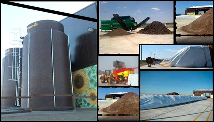 Fotos elaboracion de Biocomposting